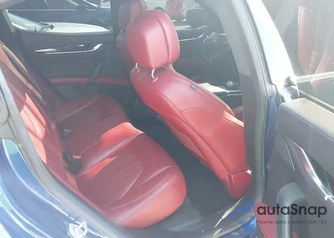 2017 Maserati Ghibli S Q4 from USA, damaged, VIN ZAM57RTA6H1229956